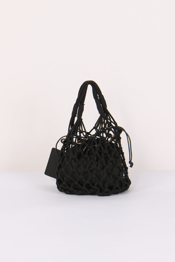 Lipari Sacca Mini Rete Nero-4