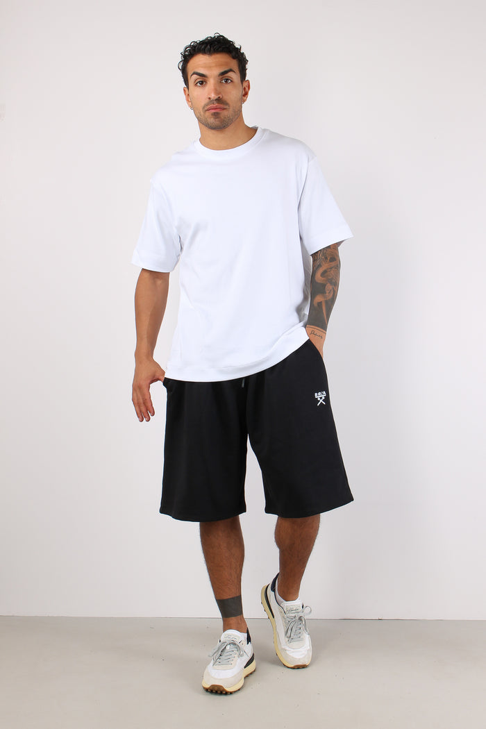 T-shirt Over Jersey Bianco-4