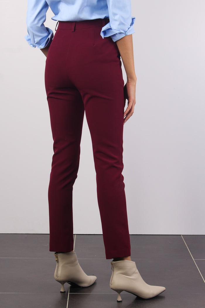 Pantalone New York Tecnico Bordeaux-7