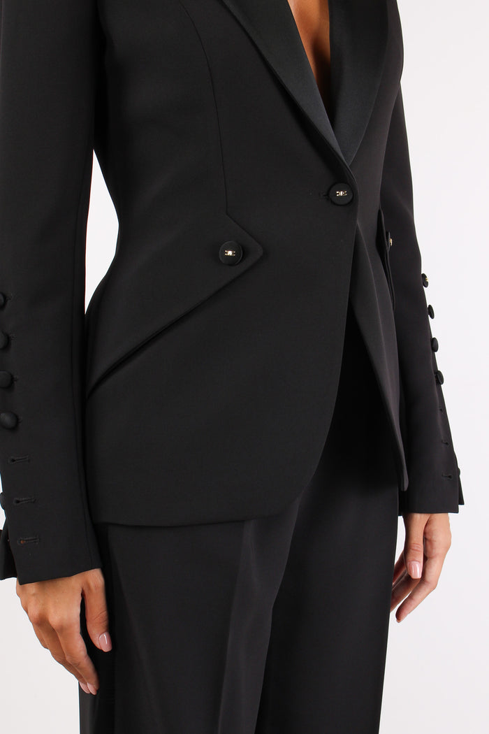 Giacca Smoking Nero-9