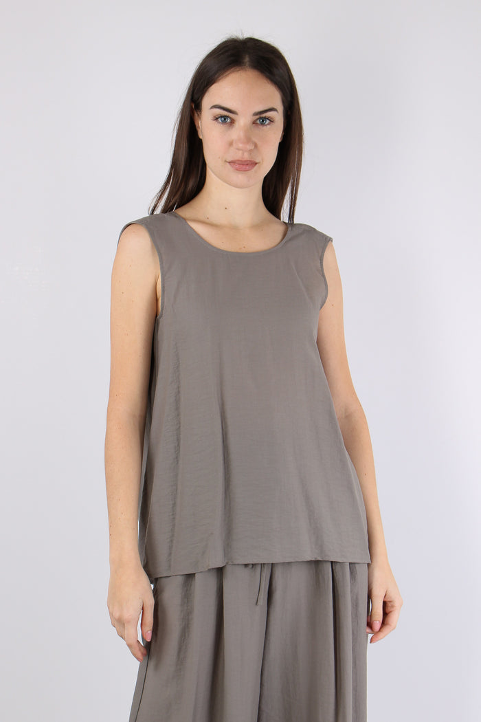 Blusa Scavo Dietro Grigio-2