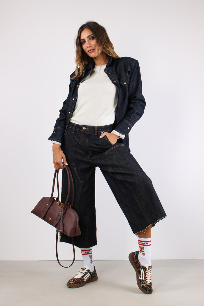 Bermuda Denim Work Denim Scuro