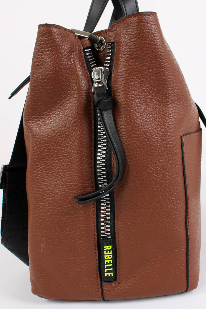 Alosa Shopping 2 Manici Tasche Chocolate-5