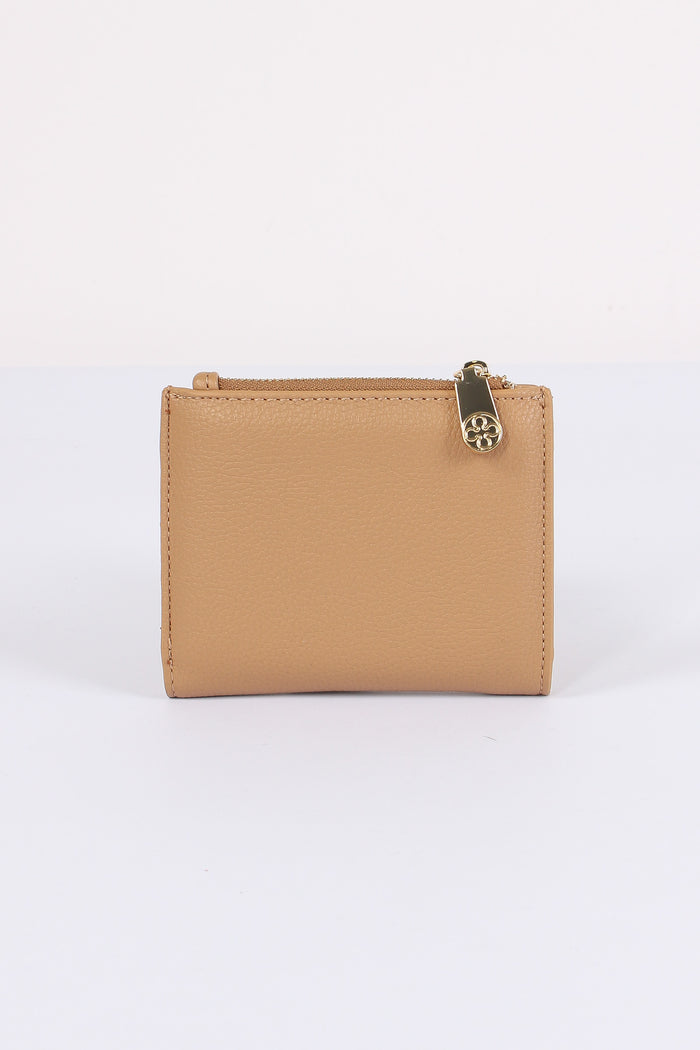 Keira Portafoglio Small Zip Around Beige-3