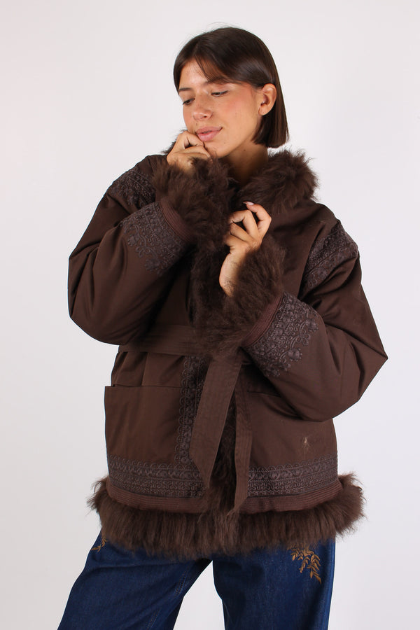 Parka Mongolia Inserto Passamaneria Moro