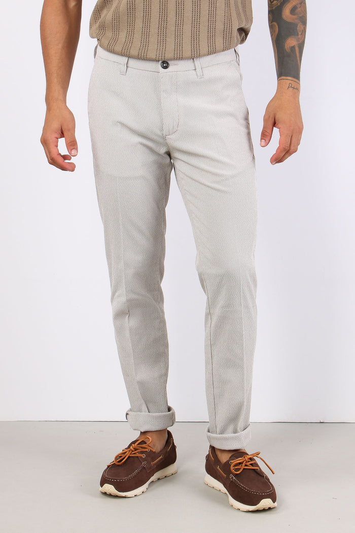 Chino Slim Goffrato Tortora-2