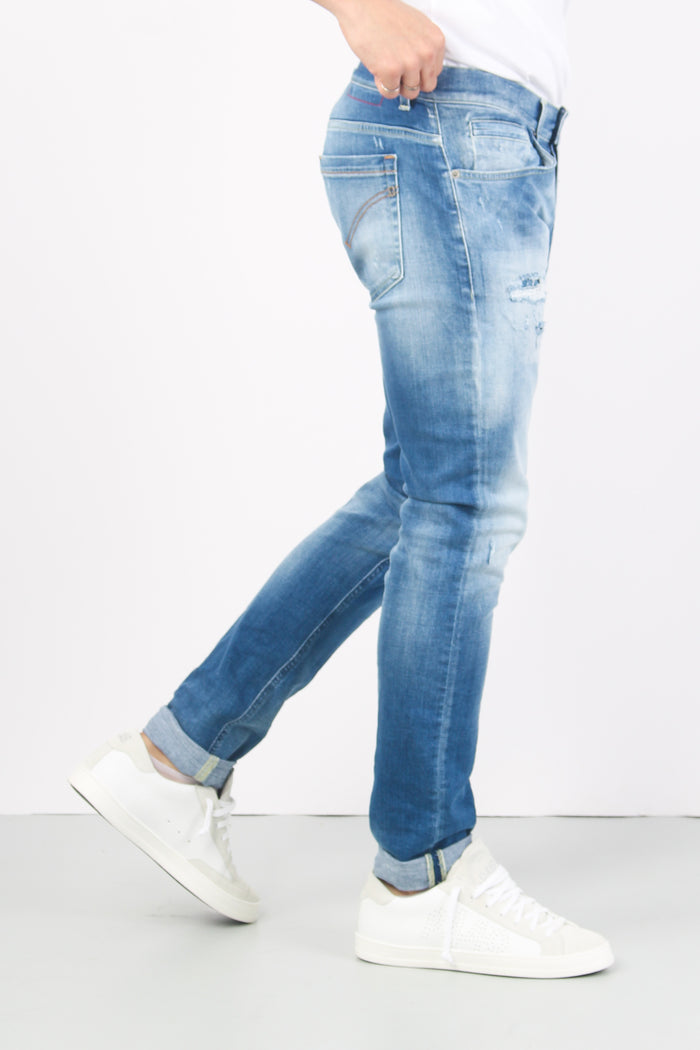 George Jeans Rotture Denim Medio-4