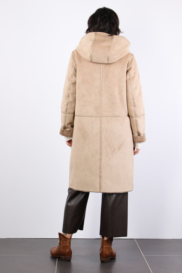 Cappotto Ecomontone Reversibil Sand-3