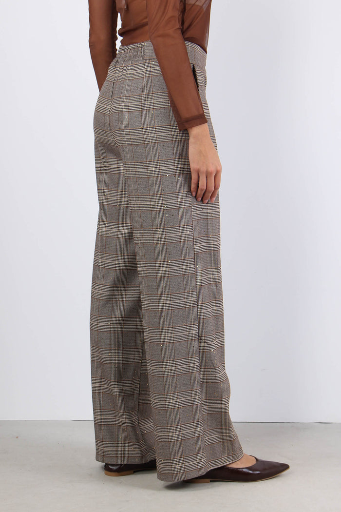 Pantalone Palazzo Galles Paill Nocciola/moro-5