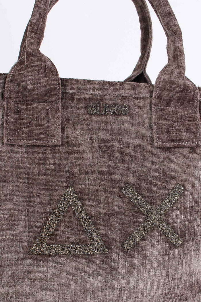 Shopping Media Velluto Fango-7