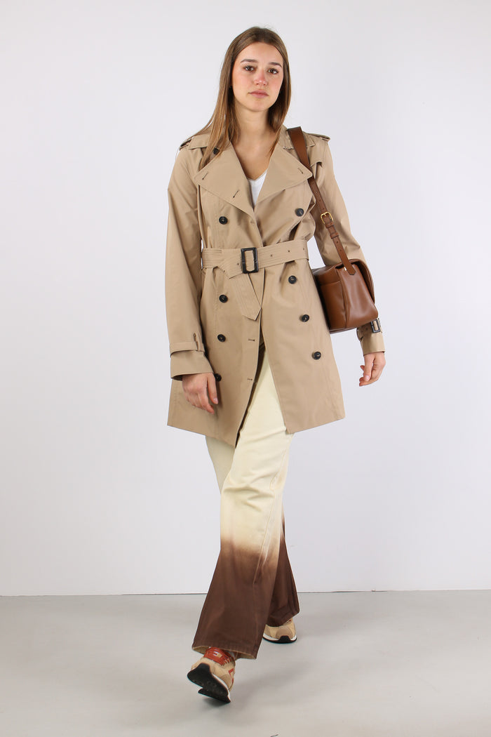 Audrey Trench Doppiopetto Stardust Beige-8