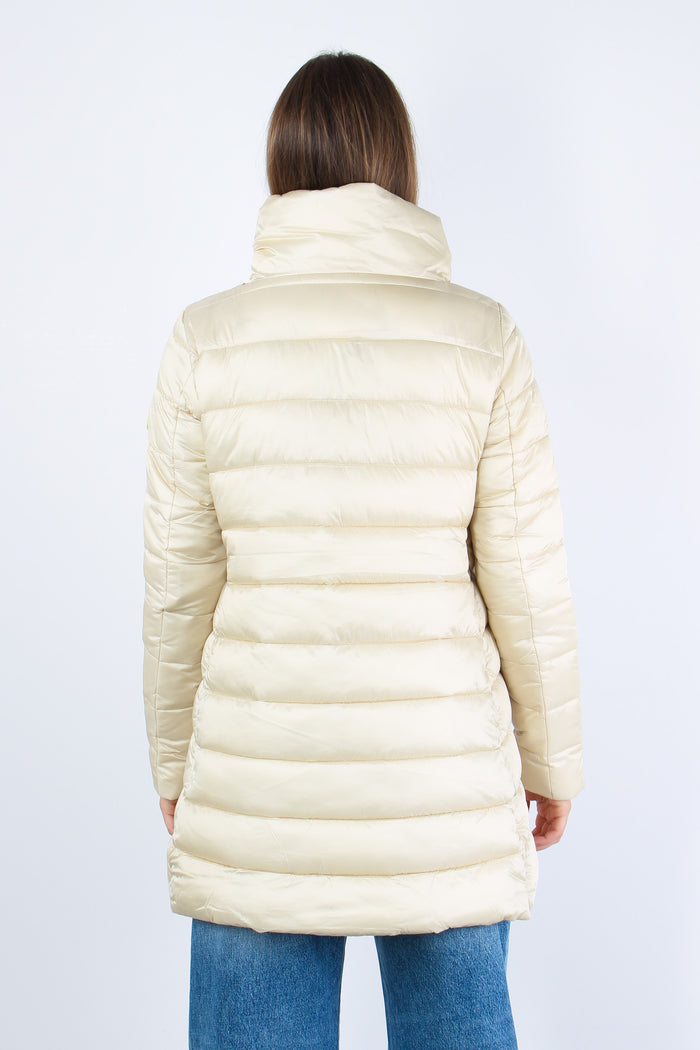 Lydia Giubbotto Svasato Beige-4