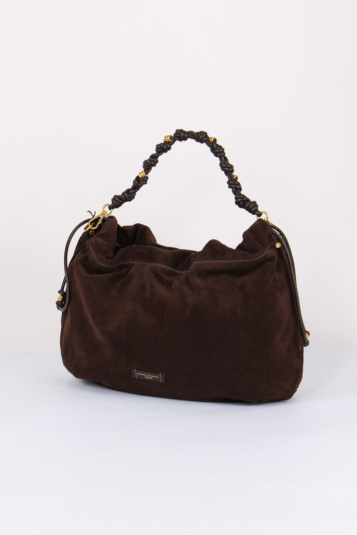 Morgana Shopping Arriccio Suede Moka-2