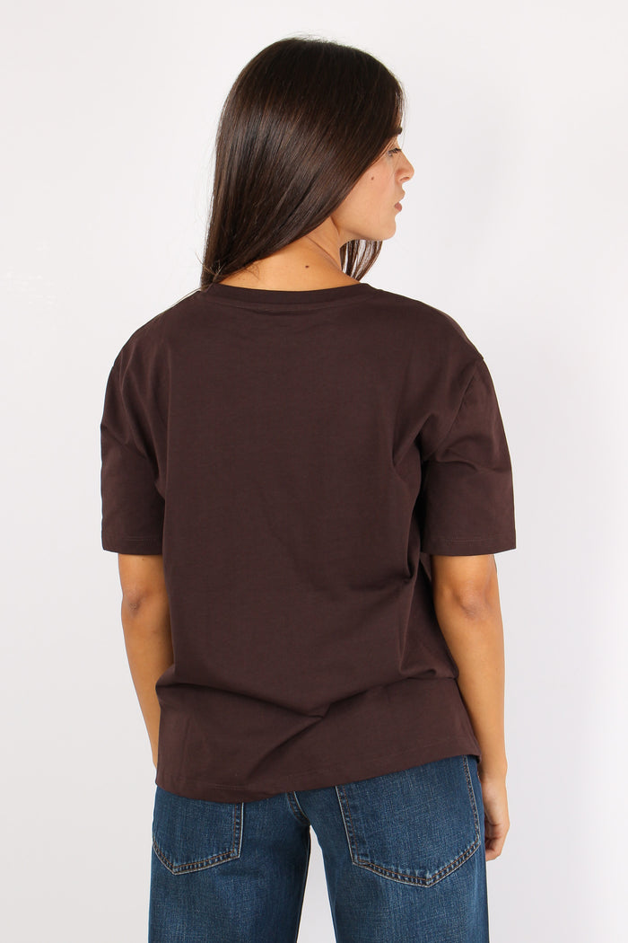 T-shirt Regular Ciao Bella Moro/bordeaux-4