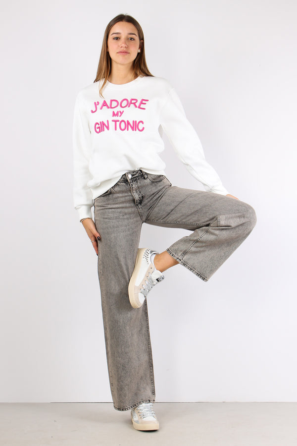 Denim Palazzo Vita Regolare Tortora