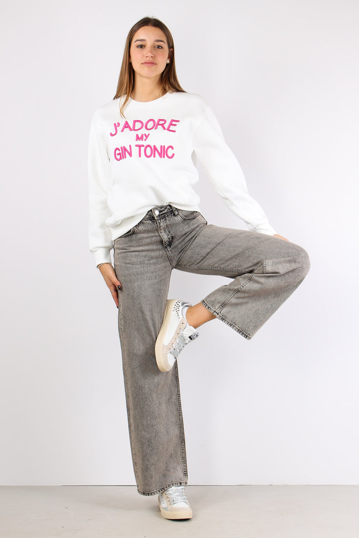 Denim Palazzo Vita Regolare Tortora