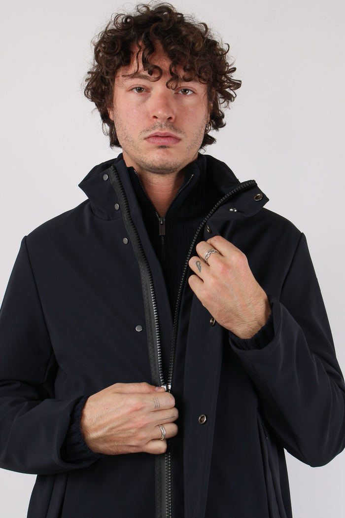Giubbotto Tecnico Blue Black-4