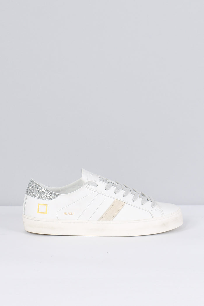 Sneaker Hill Low Calf Silver