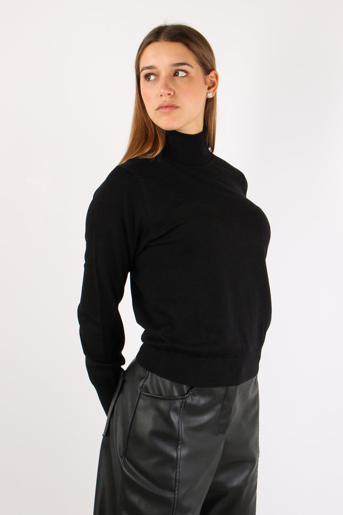 Lupetto Viscosa Nero-9