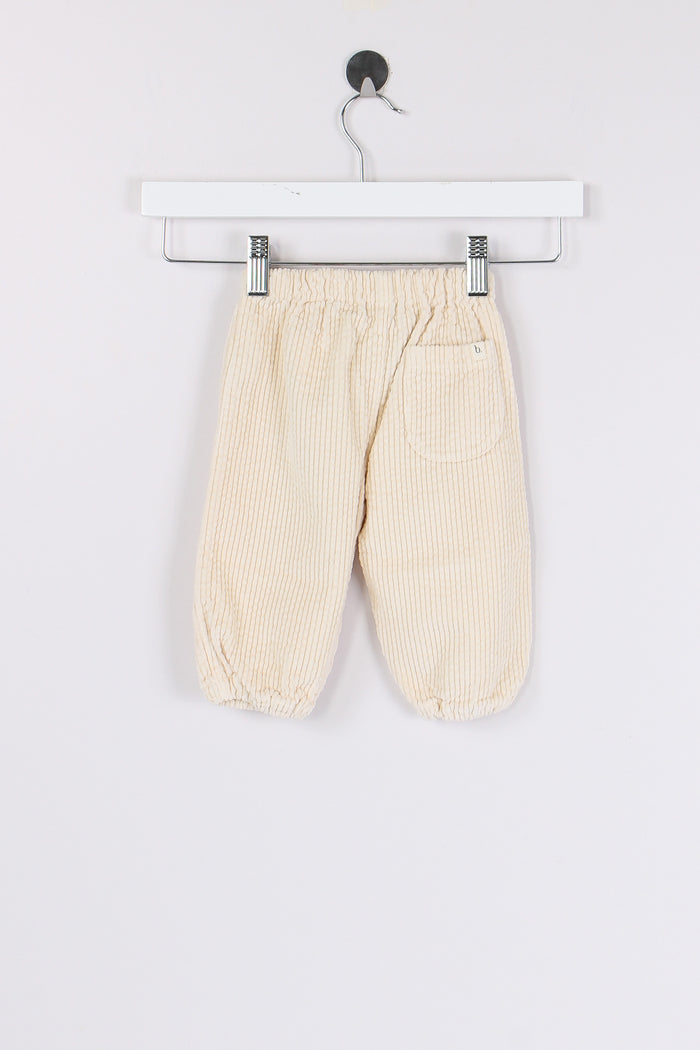 Pantalone Velluto Coulisse Ivory-2