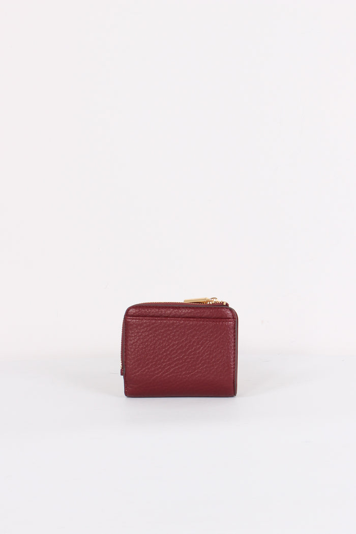 Portafoglio Piccolo Clip Red Wine-3