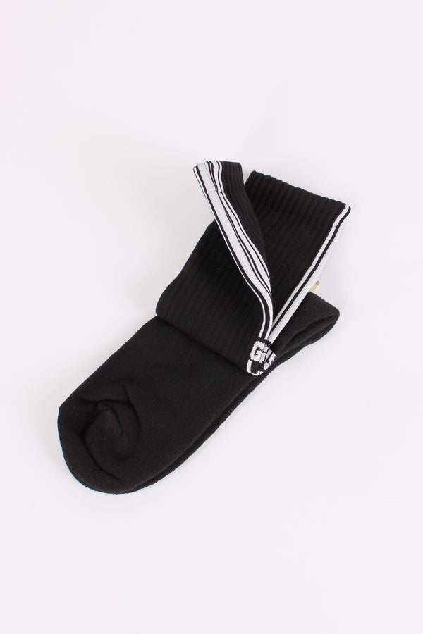 Calzini Logo Banda Nero