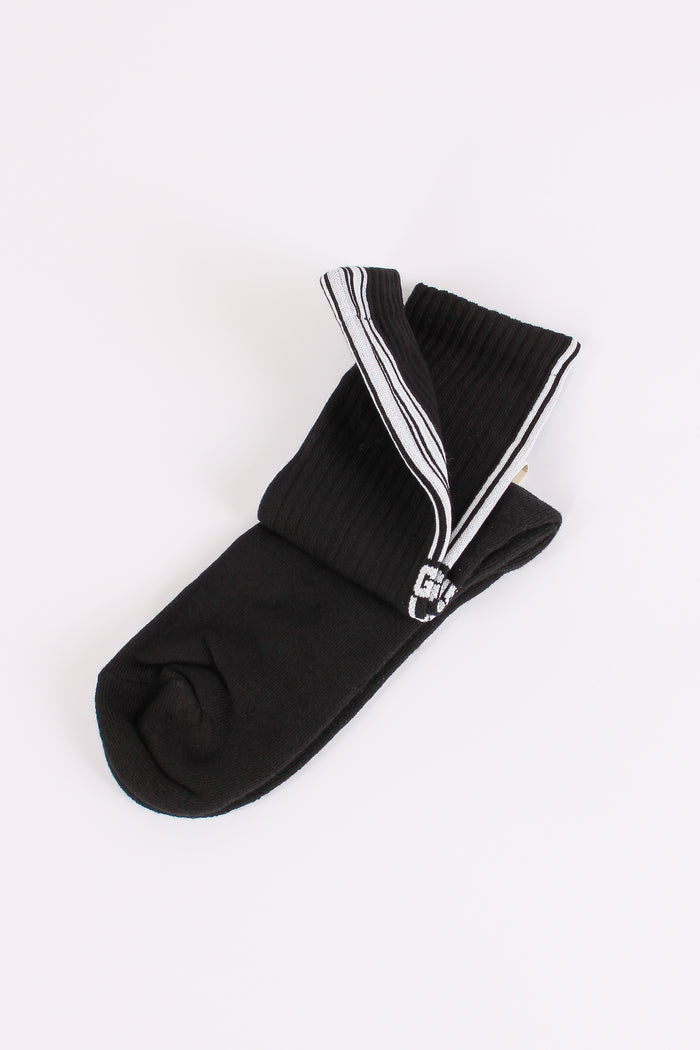 Calzini Logo Banda Nero