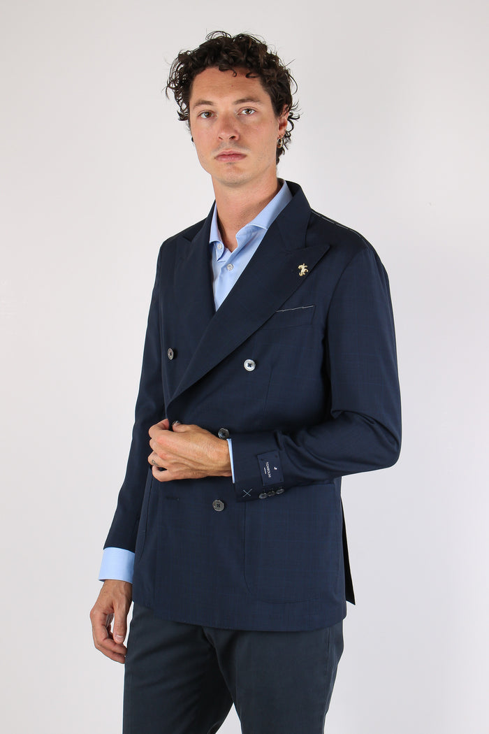 Giacca Galles Doppiopetto Tasc Blue Navy-3