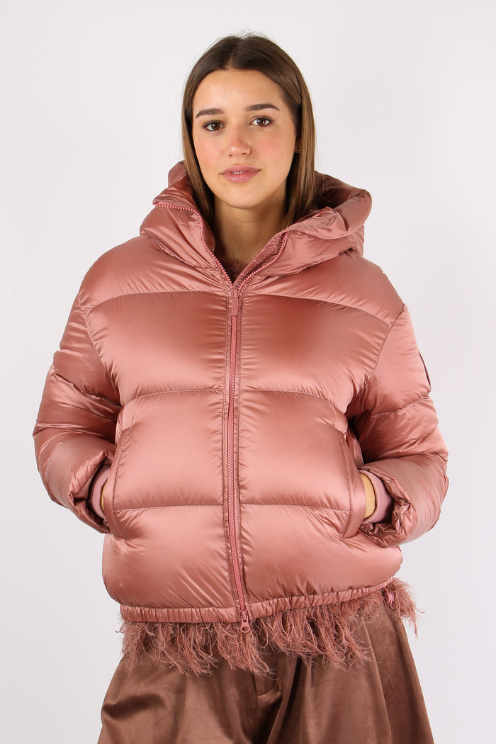 Bomber Riga Nylon Cangiante Blush Pink-3
