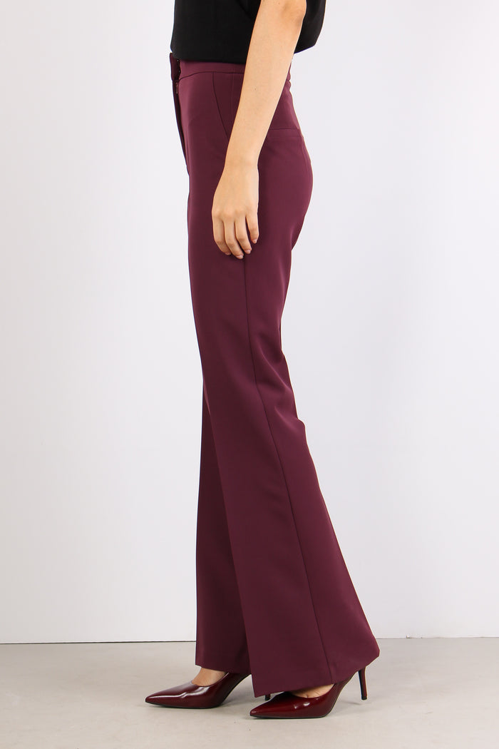 Pantalone Zampa Bordeaux-8
