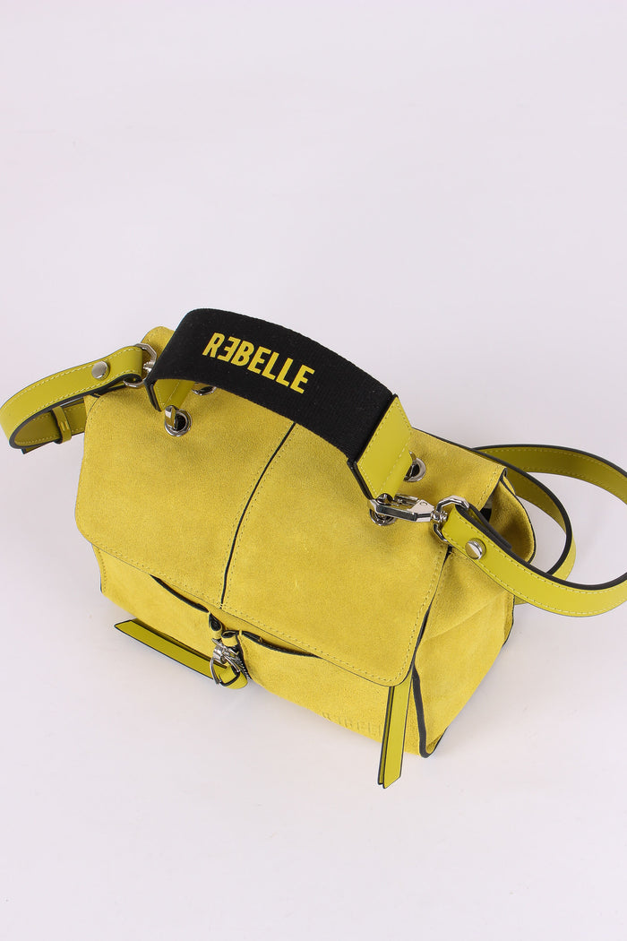 Chloe Mini Cartella Camoscio Zip Daffodil-5