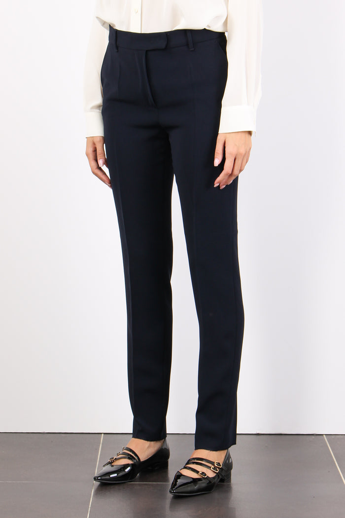 Jerta Pantalone Sigaretta Blue Navy-6