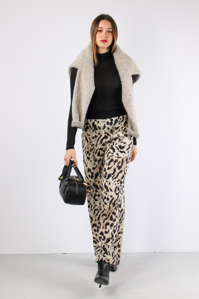 Pantalone Viscosa Leggera Spotted