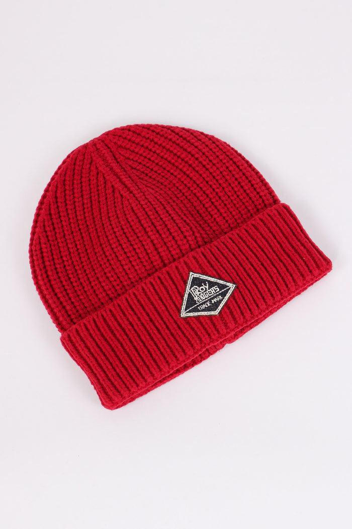 Cuffia Logo Basica Winter Red-2