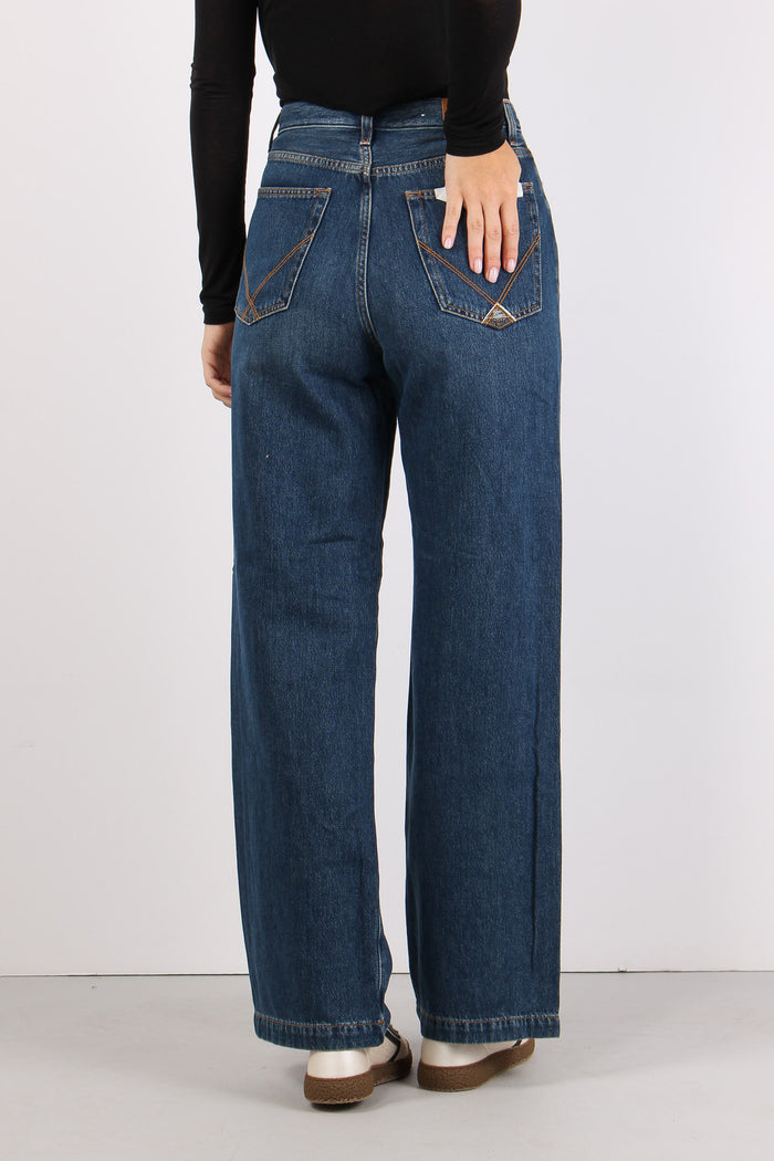 Denim Flare Denim Medio-3