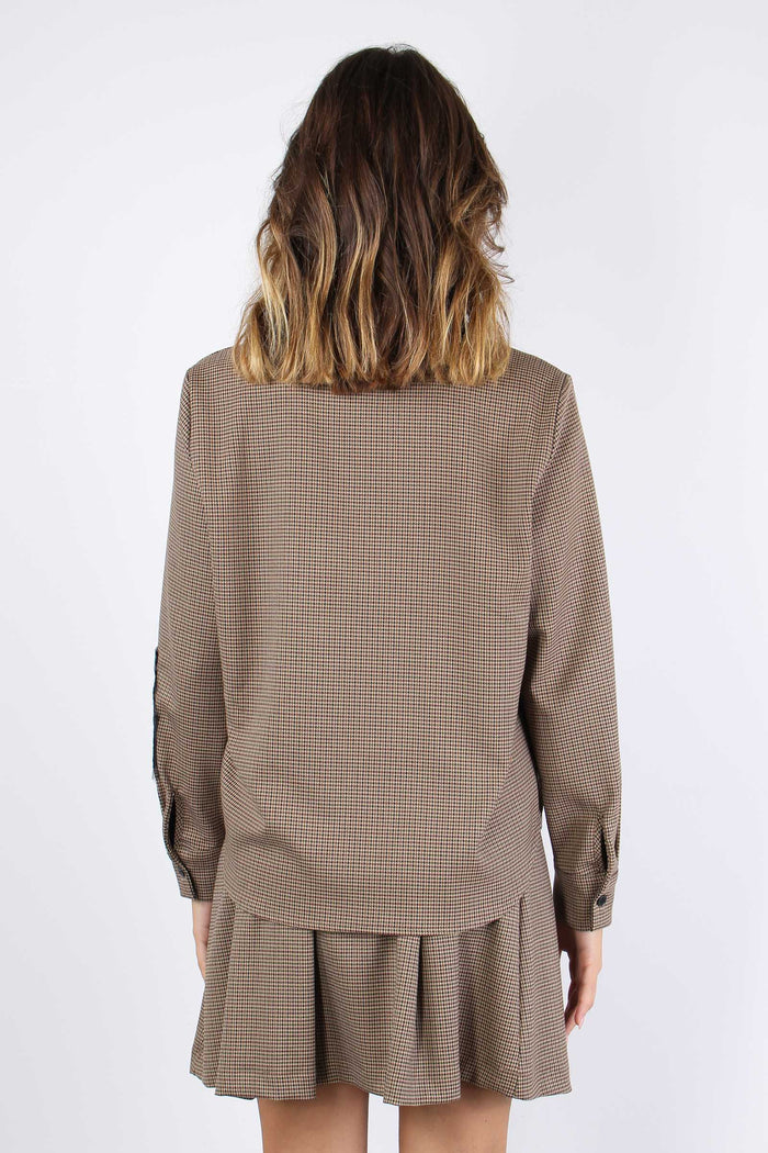 Camicia Inserto Pizzo Micro Check-3