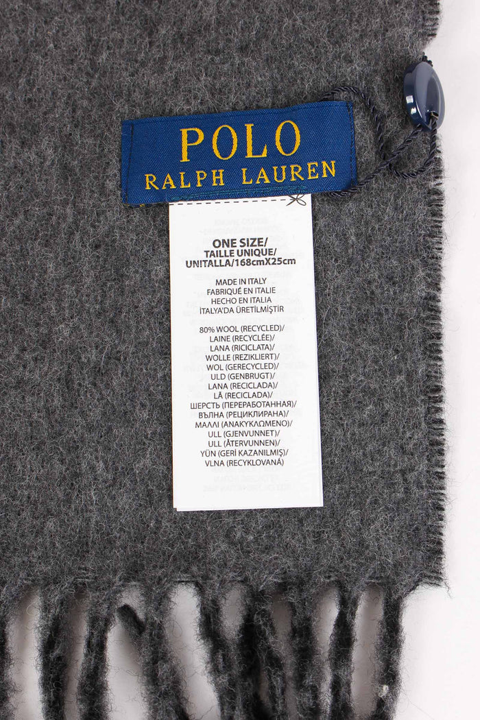 Sciarpa Bicolor Lana Black/grey-5