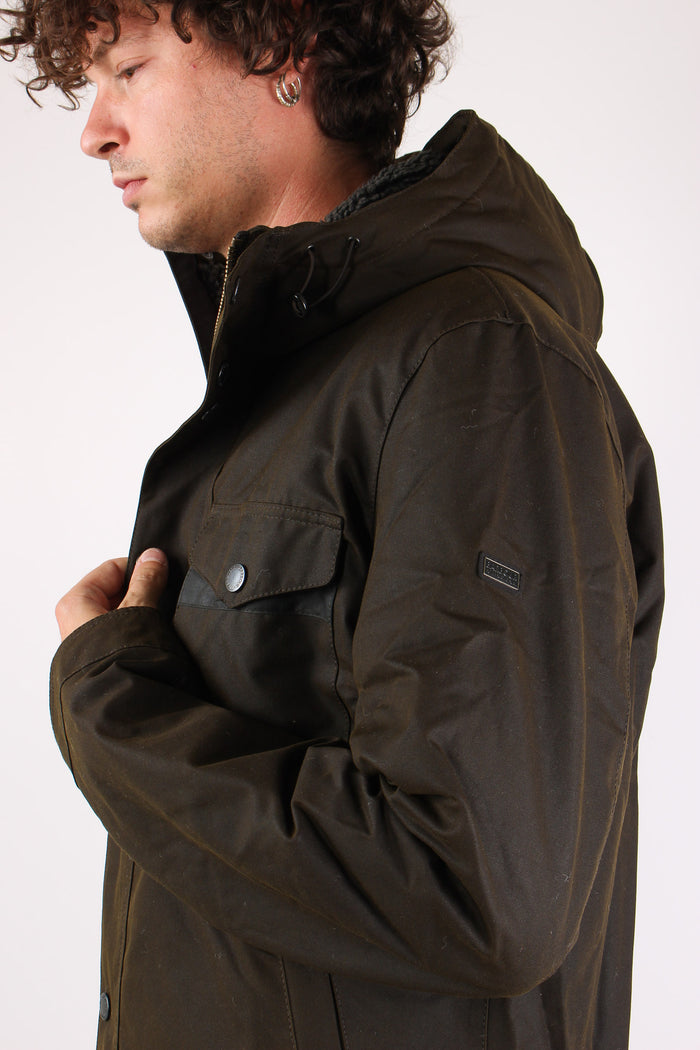 Kevlar Wax Jackeet Olive-7