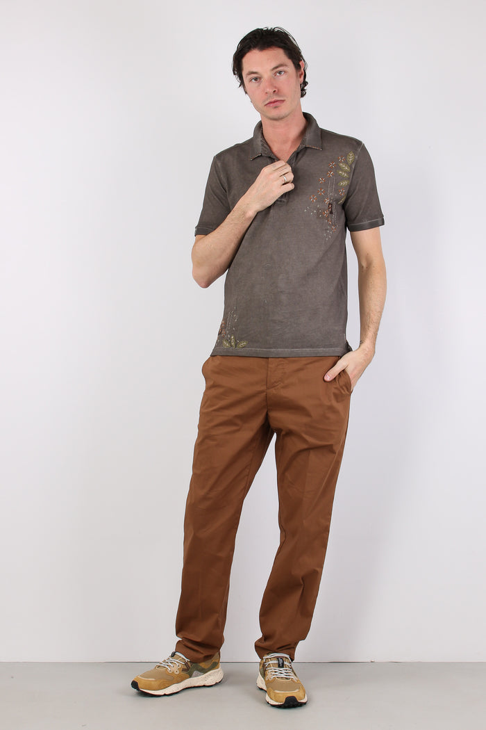 Polo Ricamo Cactus Moro-2