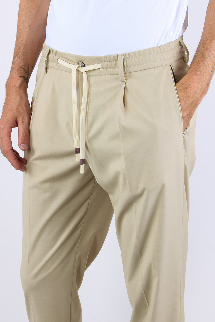 Pantalaccio Coulisse Pences Beige-7