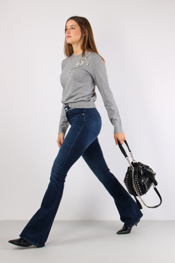 Schiffer_29 Denim Zampa Banda Blu Denim