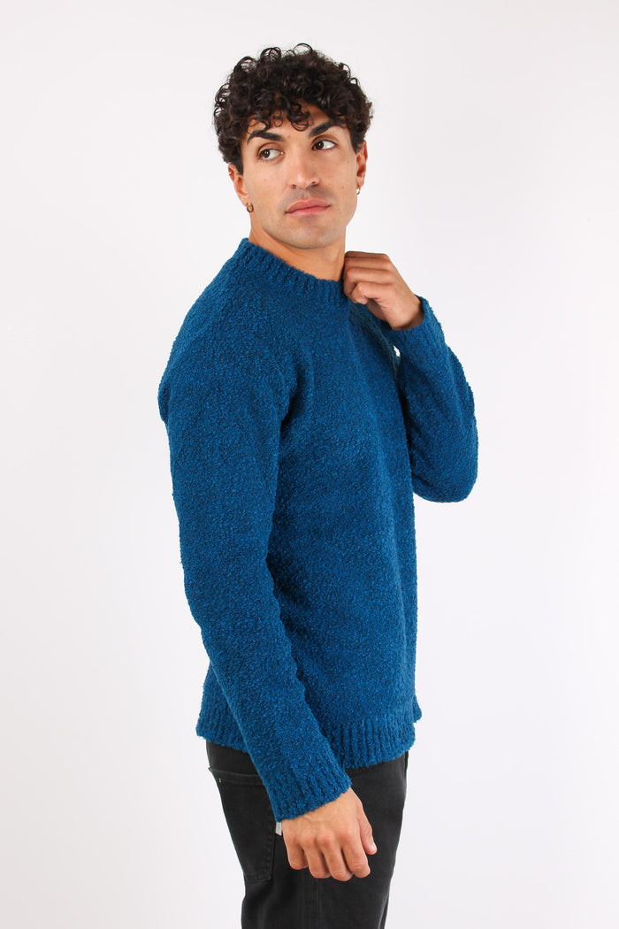 Girocollo Boucle Blu-7