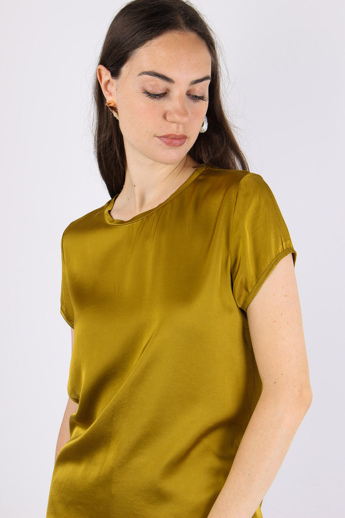 T-shirt Viscosa Stretch Olio-7