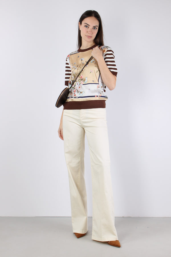 Maglia Riga Manica Corta Foulard/bisco-2