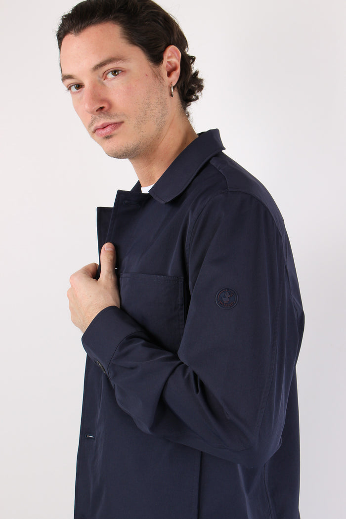 Basil Over Jacket Navy Blue-9