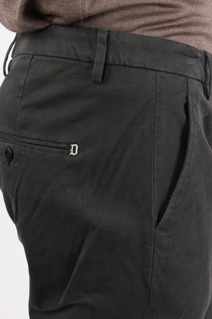 Gaubert Pantalone Gabardina Antracite-6