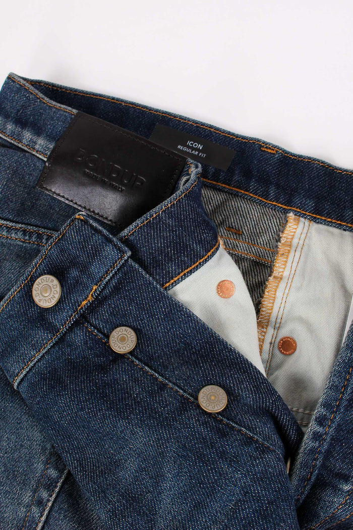 Icon Denim Regular Morbido Denim Medio-8