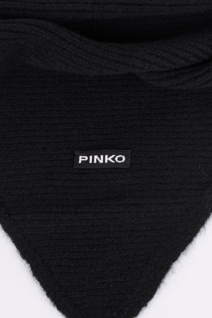 Svizzera Sciarpa Lana Nero Limousine-5