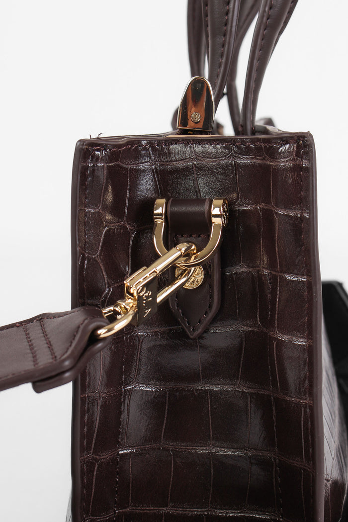 Blake Mini  Shopping Cocco Moro-5