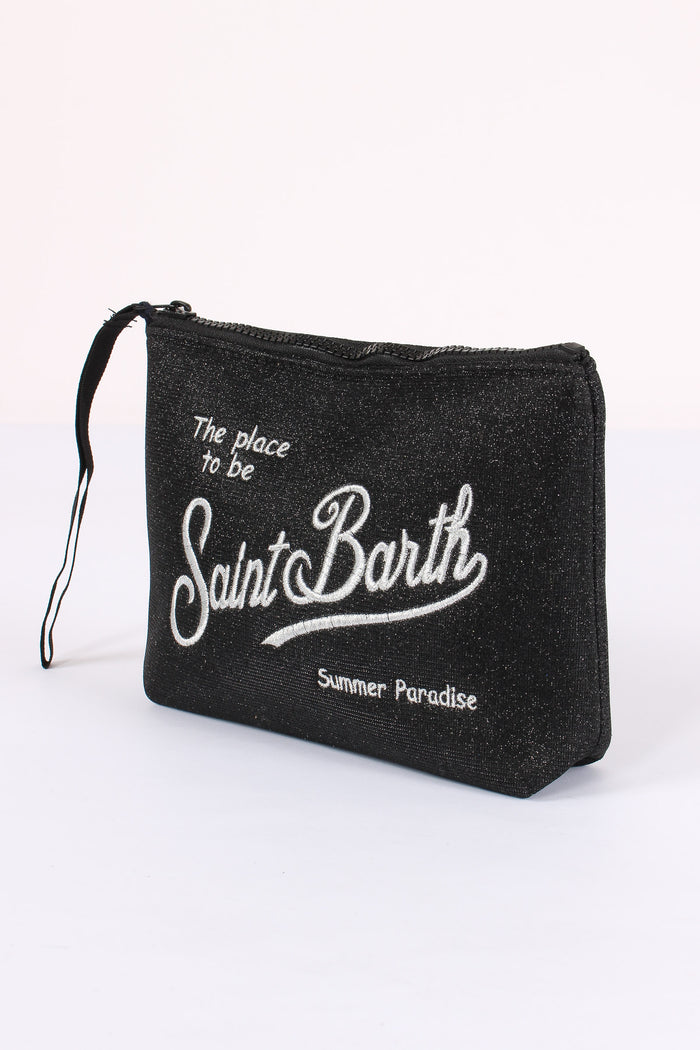 Aline Pochette Lurex Nero-4